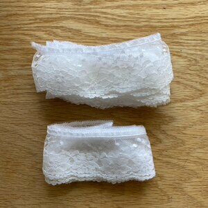 White Floral Lace Trim